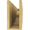 Ekena Millwork 6"W x 36"D x 12"H Thin Van Buren Rough Cedar Woodgrain TimberThane Corbel, Primed Tan CORUR06X36X12VANRCPR - alternate 5